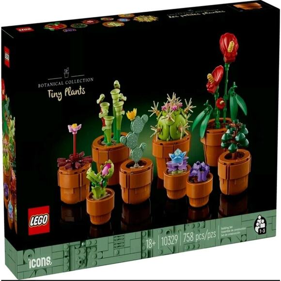 Lego Botanical Collection Tiny Plant Lego# 10329 758 Pcs - Picture 1 of 3